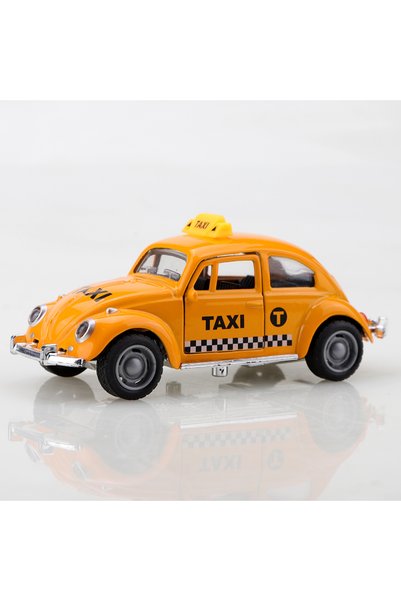 Choice md-jiac taxi (Corrugated Box) Vintage Bug Style Taxi Toy Car, Powerful...