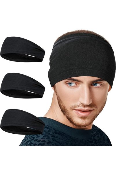 Generic Headbands, Sports Headbands with Non Slip, Workout Headband with Brea...