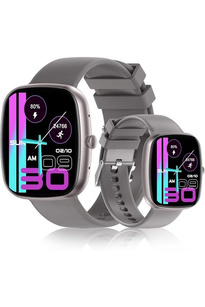 Generic Smart Watch for Men Women - 1.83" Smartwatch with Answer/Make Calls f...