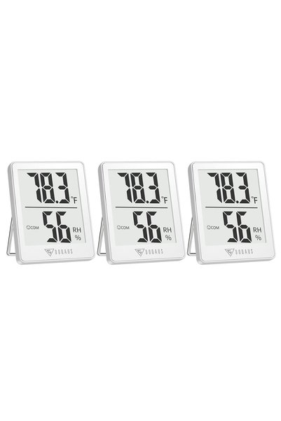 Generic موازين حرارة الغرفة الداخلية، مقياس حرارة داخلي صغير لمراقبة درجة حرا...
