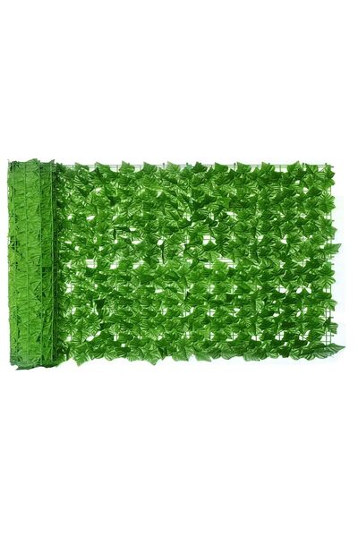 GENERAL Artificial Ivy Privacy Fence Screen, 3x0.5M Outdoor Garden Wall Mat f...