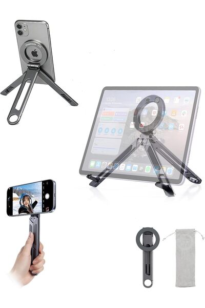Generic Magnetic Tripod Stand and Universal Holder for iPad Pro Air Mini, Com...
