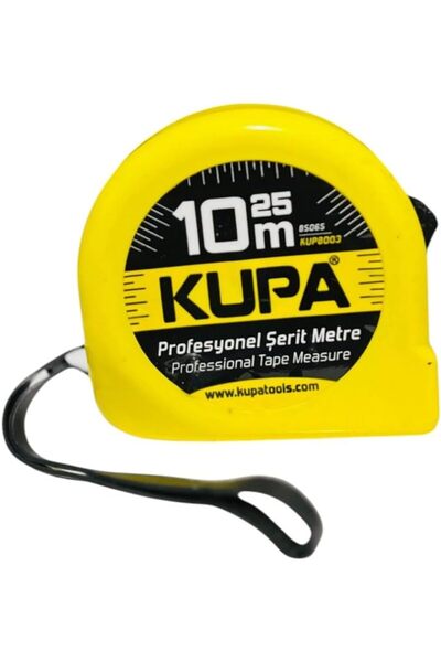 HANEL Kupa Şerit Metre, 10x25 mm, KUP8003 Model