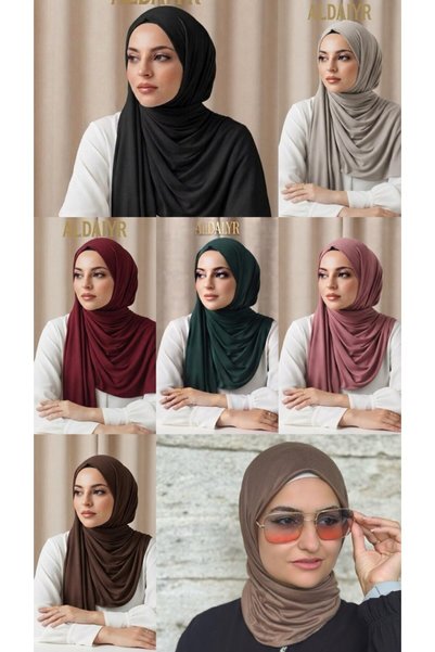 ALDAIYR 7 Combed Cotton Shawl Plain