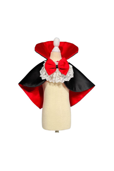 Choice XXL Cape Cat Dog Vampire Cape Gothic Satin Cloak Halloween Pet Costume...