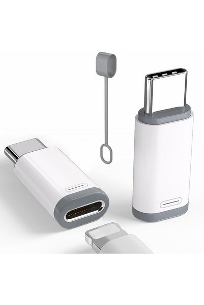 Generic محول لايتنينج إلى USB-C (عبوة من قطعتين) لهواتف آيفون 15/16/16 برو ما...