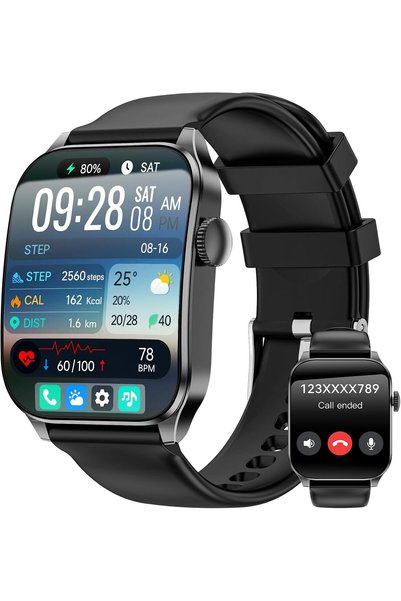 Generic Smart Watch for Men Women Answer/Make Calls,1.91" HD Curved Screen Fi...