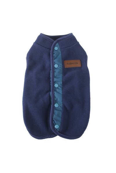 Choice M Blue Warm Dog Clothes Winter Fleece Costume Suit For Dog Clothing Bu...