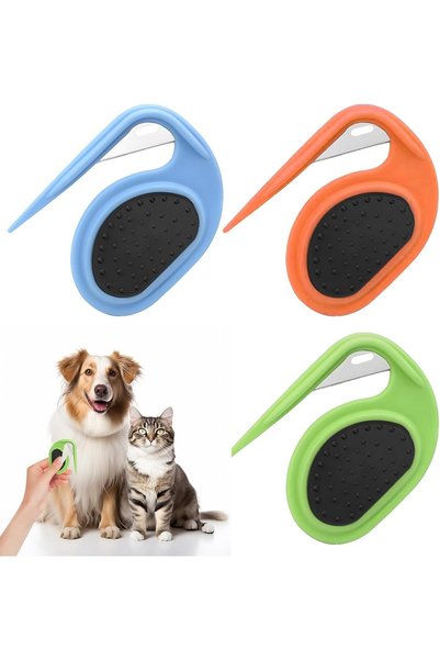 Generic 3PCS Pet Knotting Comb, Dematting Comb for Dogs Cats, Multifunctional...
