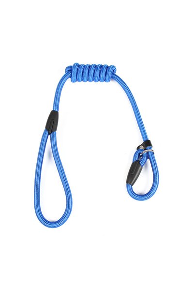 Choice 1cmX130cm Blue Quality Pet Dog Leash Rope Nylon Adjustable Training Le...