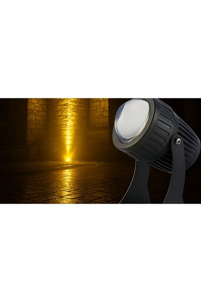 Generic Brand Lumens Garden Outdoor Laser Floodlight Yellow Lighting Color 3W...