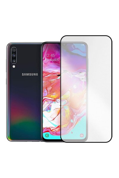 FONIX Matte Glass Screen Protector for Samsung Galaxy A70, StealthFusion Matt...