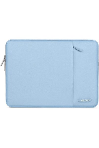Generic 13 inch Laptop Case Sleeve with Accessory Pocket, Midnight Green