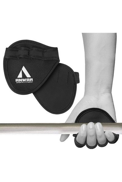 Generic Weight lifting Gym Grip Pads Prevents Callus Tears - Non-Slip Neopren...