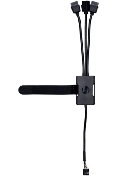 Generic موزع USB 2.0، من 1 إلى 3 منافذ، يدعم وحدة تحكم سلسلة UNI Fan، موسع بـ...