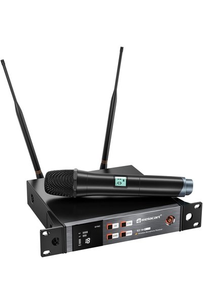 HANEL EZ.Mi1 | Tek Kanallı El Tipi Mikrofonlu Wireless/Kablosuz Mikrofon Sistemi