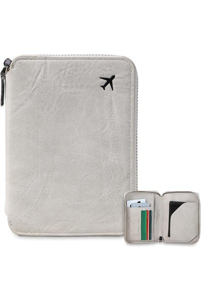 Generic RFID Travel Passport Wallet, Family Passport Holder, PU Leather Trave...