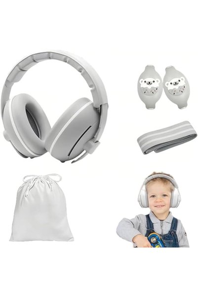 Generic 2-in-1 Baby Ear Muffs Noise Protection for Babies, Noise Cancelling H...