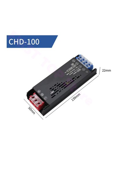 Choice محول طاقة LED بجهد 12 فولت 100 واط، 12 فولت 24 فولت، محولات 60 واط 100...