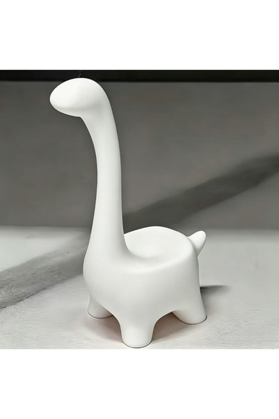 Choice White Creative Cartoon Dinosaur Ring Holder Multi Functional Durable J...