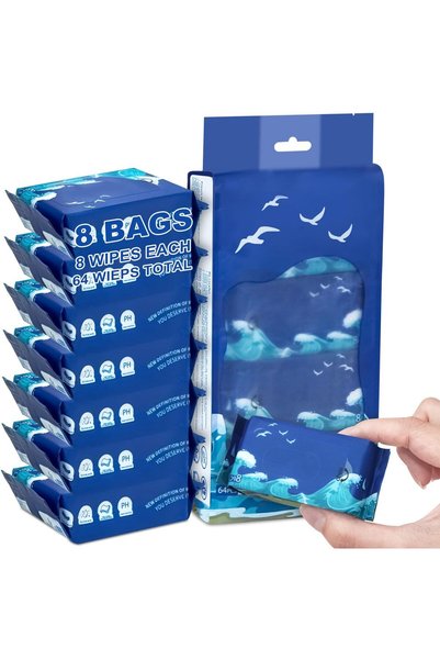 Generic Portable Mini Wet Wipes for Travel and Daily Cleaning, Compact Hand W...