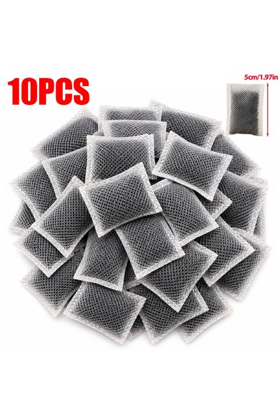 Choice 10PCS Activated Carbon Bags Reusable Coconut Shell Air Freshener Odor ...