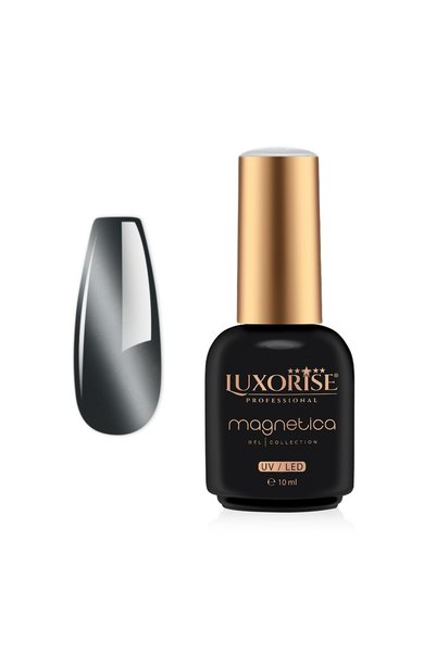 LUXORISE MAGNETICA Ojă Semipermanentă - Glazură Lăptoasă, Glazură de Piatră 10ml