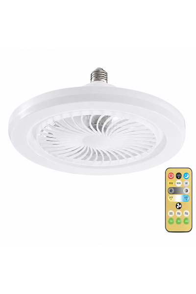 Choice مروحة سقف ثلاثية الألوان من JOYINLED، مقاس 25 سم، متعددة الاستخدامات (...