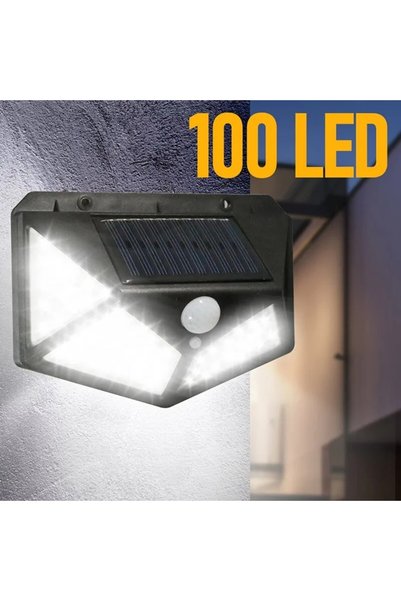 XIWANGFIRE 100Led Solar Lights Outdoor with Motion Sensor 234/100LED Solar Fl...