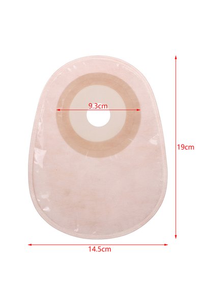 Choice one size 10PCS One-piece System Colostomy Bags Disposable Ostomy Drain...