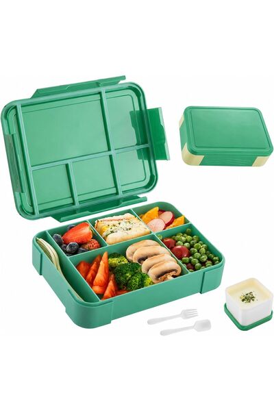 Generic Bento Lunch Box 1330ML for Kids & Adults, Kids Lunch Box with Compart...