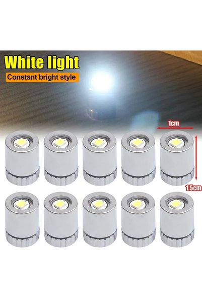 Choice 10 قطع، مصابيح LED صغيرة بيضاء، 100/10 قطع، مصابيح صغيرة، مصابيح ملونة...