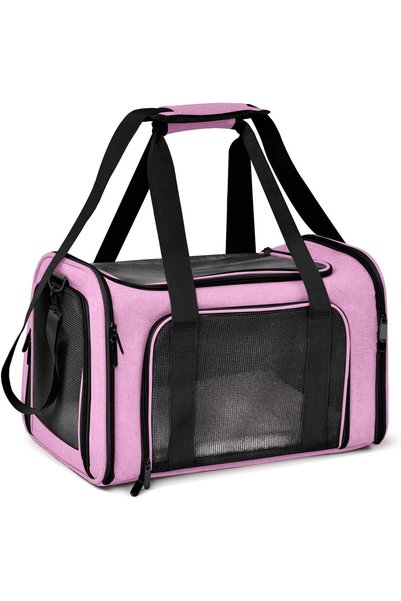 Generic Pet Carrier for Small Medium Cats Dogs Puppies up to 15 Lbs, TSA Airl...