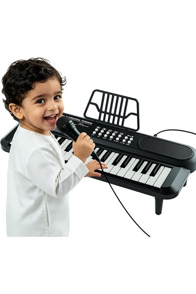 Generic Kids Piano Toys 37 Keys Electronic Musical Instruments with Microphon...