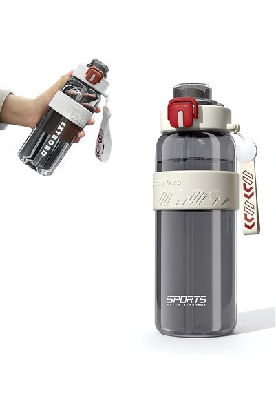 Generic ماء 1.2 لتر, Sports Water Bottles 1.2L /40oz BPA Free and Leakproof C...
