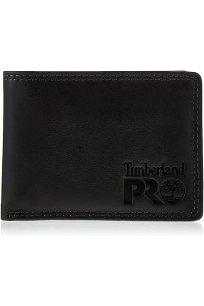 Generic Men's Leather RFID Wallet with Removable Flip Pocket Card Carrier