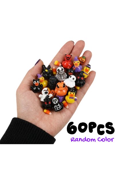 Choice 60pcs Random style 10/60pcs Mini Ducks Figures Resin Hide&Seek Set Des...