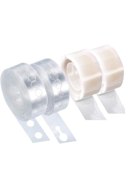 Generic 2 Rolls Balloon Garland Arch Strip Tape 10M and 2 Rolls Balloon Decor...