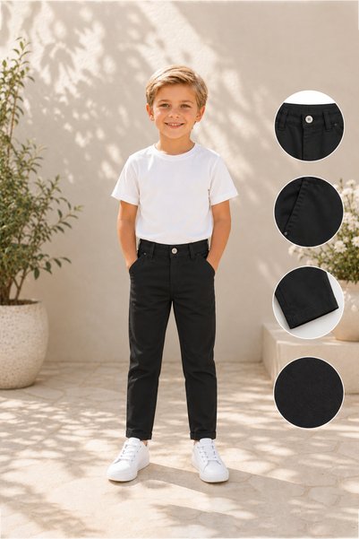 AJN 23 aprilie – 19 mai – Potrivit pentru fete, băieți și unisex – Pantaloni ...