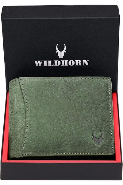 Generic Men's Leather Wallet for Men Bi-Fold Wallet