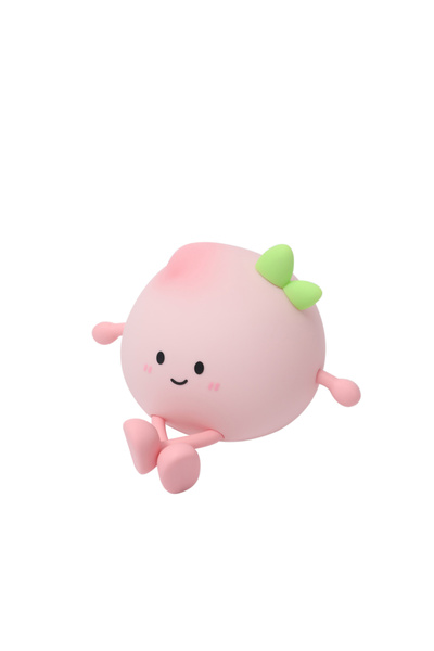 Choice Peach Night Light Night Light Rechargeable Cute Silicone Peach Shaped ...
