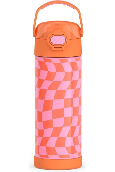 Generic FUNTAINER 16 Ounce Stainless Steel Vacuum Insulated Bottle with Wide ...