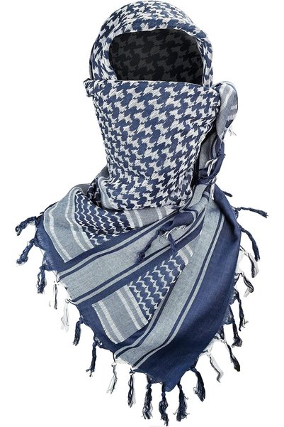Generic Military Shemagh Tactical Desert Scarf / 100% Cotton Keffiyeh Scarf W...