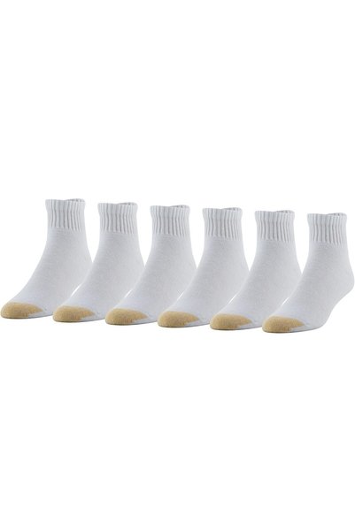 Generic Men's 656p Cotton Quarter Athletic Socks, Multipairs