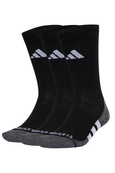 adidas Sports black unisex 3-pack daily sports and walking socks, supportive ...
