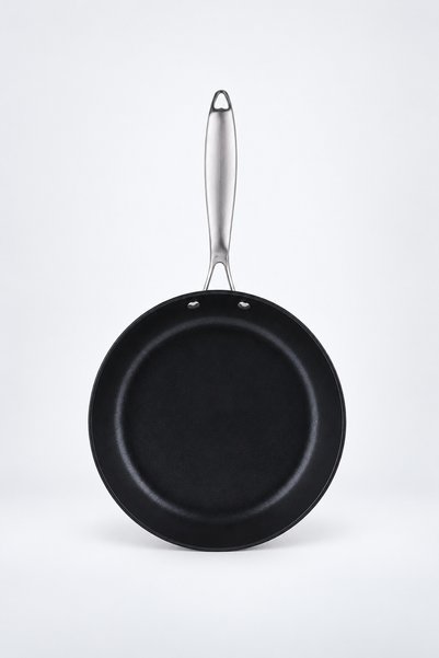 BLACK Tigaie Antiaderentă BLACK, cu Mâner din Inox Nituit, 28 cm