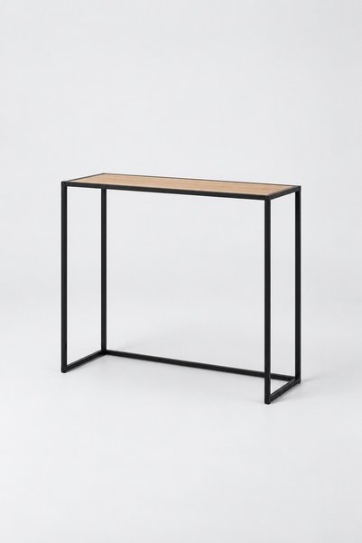 BLACK Măsuță auxiliară BLACK, 56 × 26 × 66 cm