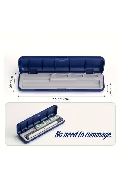 Choice Blue Insulin Pen and Needle Protection Case, Portable and Durable Insu...
