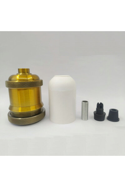 Choice gold bronze 2 Pack E27 Edison Pendant Light Socket Replacement, Antiqu...