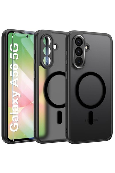 ERBORD Θήκη για Samsung Galaxy A56 5G, ERBORD, μαύρη, TPU/Πολυκαρβονικό, MagS...